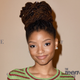Halle Bailey attends The Teen Vogue Summit LA: Keynote Conversation with A Wrinkle In Time director Ava Duvernay and actresses Rowan Blanchard and Storm Reid on December 2, 2017 in Playa Vista, California.